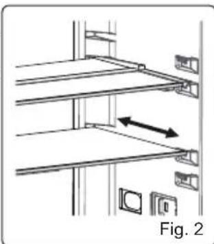 SHARP SJ-LC41CHXWE-EU - Adjustable Glass Shelf (In some models) - 2
