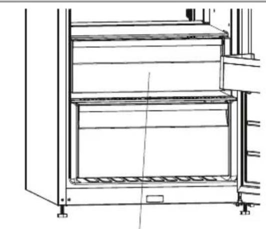 SHARP SJ-LC41CHXWE-EU - Zero Degree Zone (Osadel mudelitel) - 1