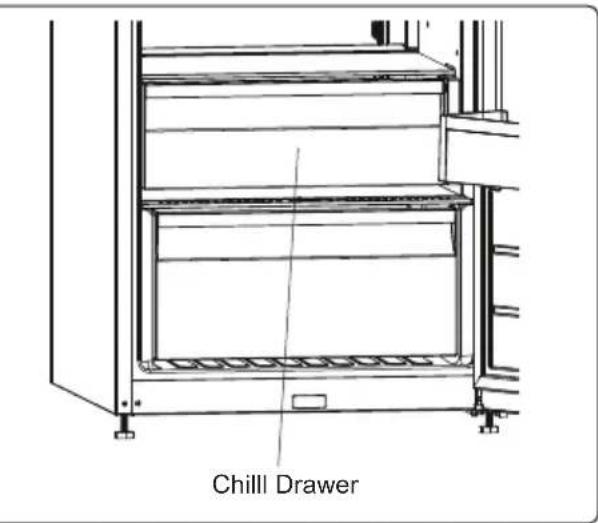 SHARP SJ-LC41CHXWE-EU - Zero Degree Zone (In some models) - 1