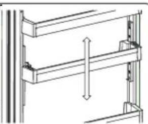 SHARP SJ-LC41CHXWE-EU - Estantería de puerta Adapti-Lift (En algunos modelos) - 2