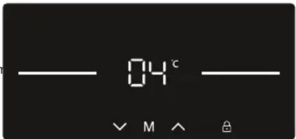 SHARP SJ-LC41CHXWE-EU - Definições de Temperatura do Refrigerador - 1