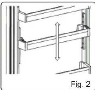 SHARP SJ-LC41CHXWE-EU - Adjustable Door Shelf (Adapti-Lift) (In some models) - 2