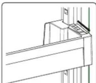 SHARP SJ-LC41CHXWE-EU - Estantería de puerta Adapti-Lift (En algunos modelos) - 1