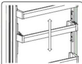 SHARP SJ-LC41CHXWE-EU - Adapti-Lift Dorphylde (Pa visse modeller) - 2