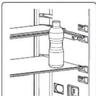 SHARP SJ-LC41CHXWE-EU - Adapti-Shelf (I vissa modeller) - 1