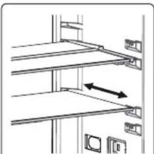 SHARP SJ-LC41CHXWE-EU - Adapti-Shelf (I vissa modeller) - 2