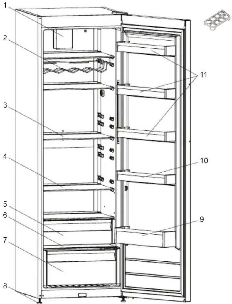 SHARP SJ-LC41CHXWE-EU - PEATÜKK: TEIE KÜLMIK - 1