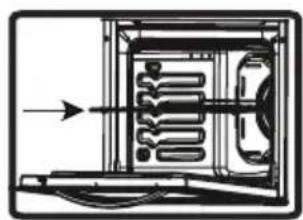 SHARP K-60M15IL2-EU - ACHTUNG- Schieben Sie das Gitter - 1