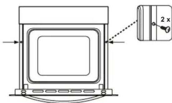 SHARP K-60M15IL2-EU - HET KIEZEN VAN EEN PLAATS VOOR DE OVEN - 4