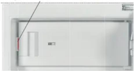 SHARP SJ-LF123M1X-EU - "Låge åben"-indikator - 1