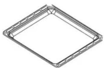 SHARP KF-56FHMM15WL-CH - Shallow Tray - 1