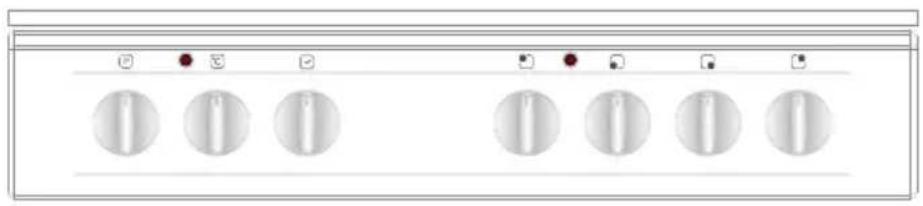 SHARP KF-56FHMM15WL-CH - BRUG AF OVNEN Kontrolpanel - 1