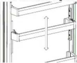 SHARP SJ-BA31DHDWE-EU - Balconnet réglable AdaptiLift (Dans certains modèles) - 2