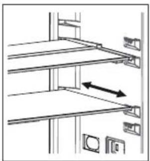 SHARP SJ-BA31DHDWE-EU - Clayette rétractable AdaptiShelf (Dans certains modèles) - 1