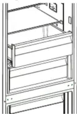 SHARP SJ-BA31DHDWE-EU - Removção da prateleira de refrigeração - 1