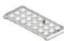 SHARP SJ-UF121M4W-EU - NODALA. LEDUSSKAPIS AR SALDETAVU - 2