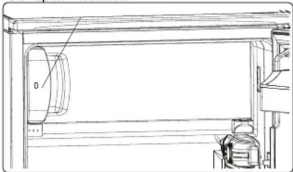SHARP SJ-UF121M4W-EU - "Døråpen"-indikator - 1