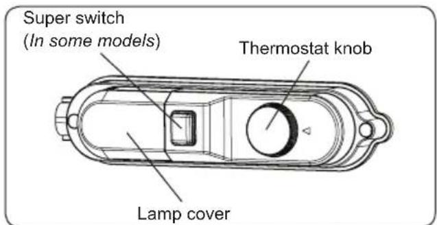 SHARP SJ-LE192M1X-EU - Thermostat setting - 1