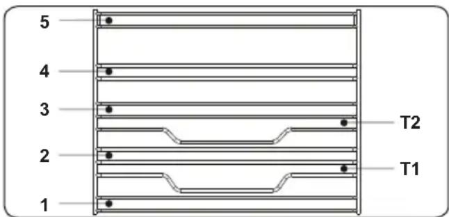 SHARP KA-60D22IM1-EU - La grille métallique EasyFix - 1