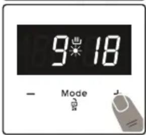 SHARP KA-60D22IM1-EU - Aja seadistamine - 2