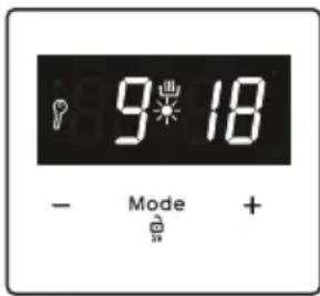 SHARP KA-60D22IM1-EU - Idő beállítása - 3