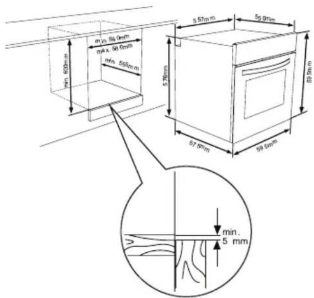 SHARP KA-60D22IM1-EU - SCEGLIERE UNA POSIZIONE PER IL FORNO - 3