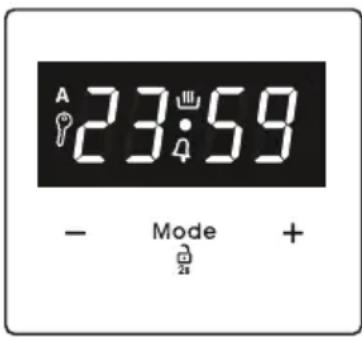 SHARP KA-60D22IM1-EU - Utilisation de la minuterie numérique à écran tactile - 1