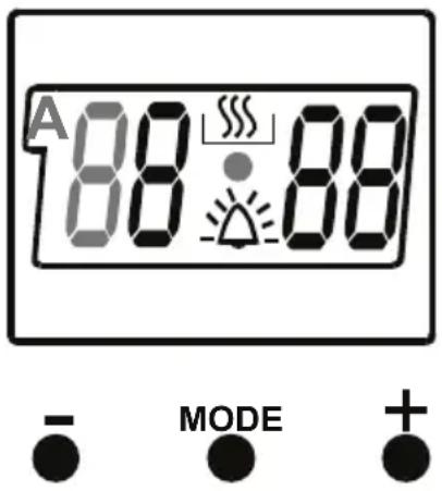 SHARP KF-56FVDD22IM-CH - Réglage de la minuterie d'avertissement audible : - 2
