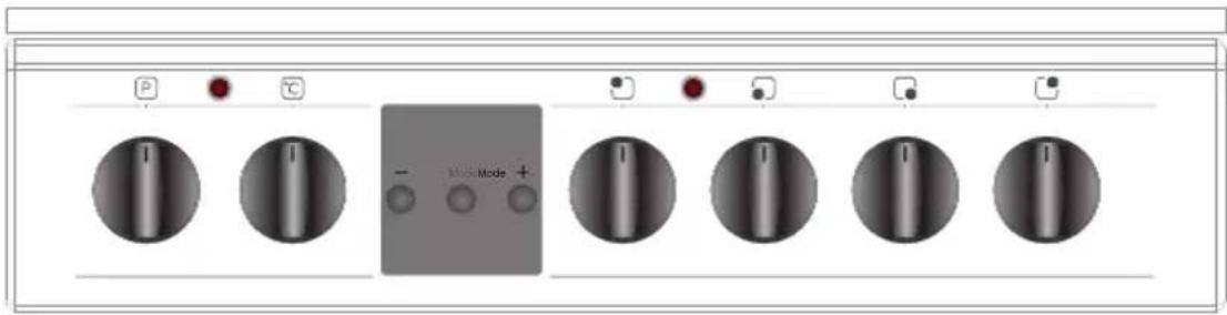 SHARP KF-56FVDD22IM-CH - Control panel - 1