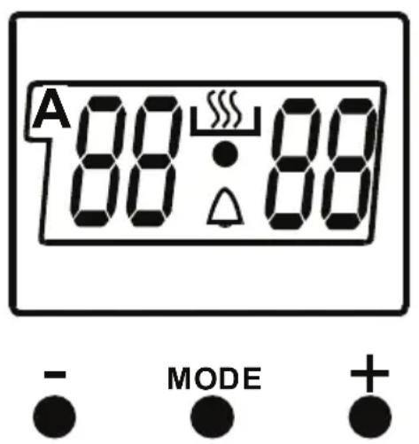 SHARP KF-56FVDD22IM-CH - Use of digital timer - 1