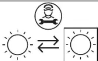 SHARP KF-56FVDD22IM-CH - Changing the Oven Lamp - 2