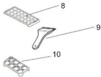 SHARP SJ-TE214M1X-EU - PARTIE -2: PARTIES ET PIÈCES DE VOTRE RÉFRIGÉRATEUR - 2