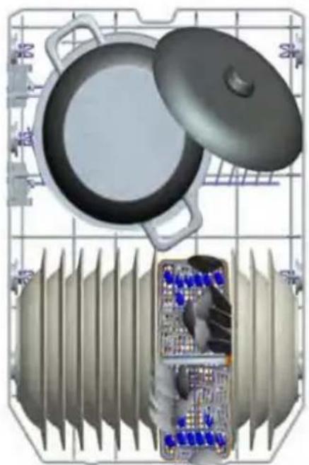 SHARP QW-NS1GI47EX-EU - CHAPITRE - 5 : CHARGEMENT DE VOTRE LAVE-VAISSELL - 1