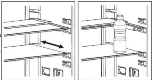 SHARP SJ-BB02DTXWF-EU - Adapti-Shelf (In some models) - 1
