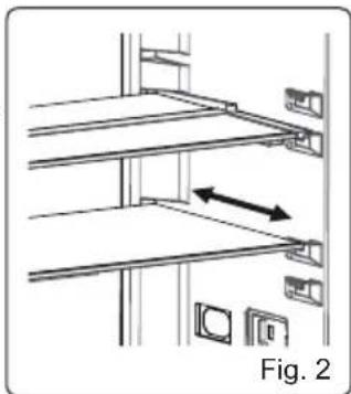 SHARP SJ-BB02DTXWF-EU - Adapti-Shelf / Ripiano di vetro regolabile (In alcuni modelli) - 2