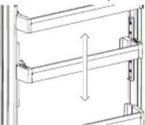 SHARP SJ-BB02DTXWF-EU - Adapti-Lift / Estante de puerta regulable (En algunos modelos) - 2