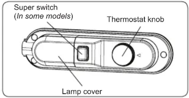 SHARP SJ-BB02DTXWF-EU - Thermostat setting - 2