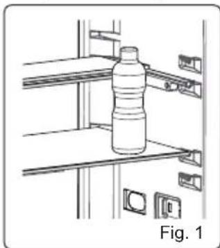 SHARP SJ-BB02DTXWF-EU - Adapti-Shelf / Ripiano di vetro regolabile (In alcuni modelli) - 1