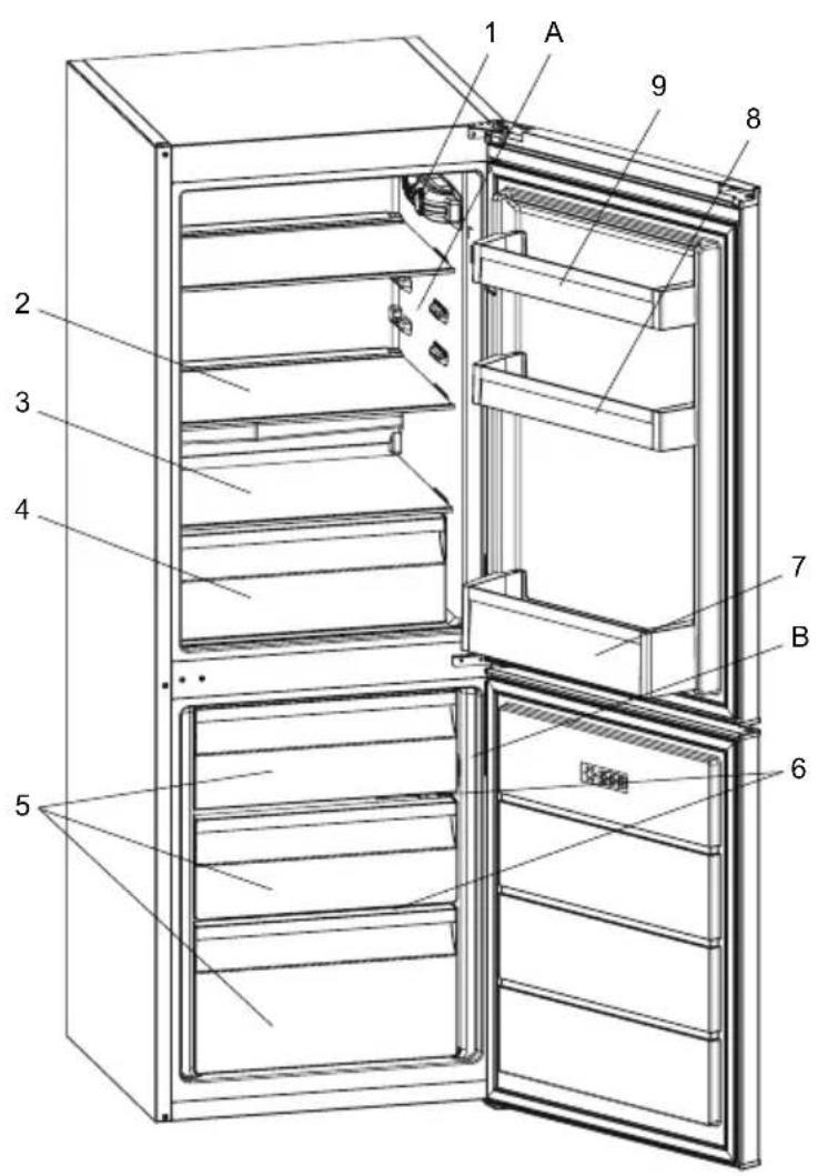 SHARP SJ-BB02DTXWF-EU - KAPITEL 2: IHR KÜHL-/GEFRIERSCHRANK - 1