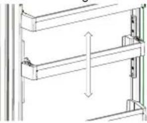 SHARP SJ-RA10RMXBD-EU - Balconnet réglabe AdaptiLift (Dans certains modèles) - 5