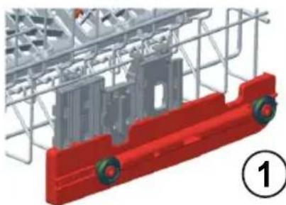 SHARP QW-NA1DF45EW-EU - Hoogeteverstelling bovenste mand wanner.Deze vol is - 2