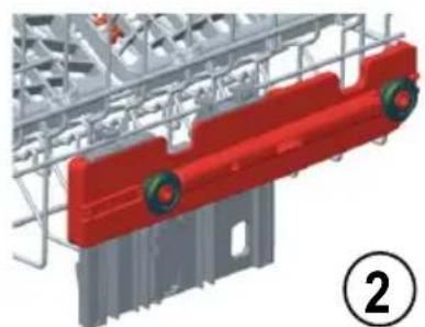 SHARP QW-NA1DF45EW-EU - Hohenverstellung des gefüllten oberen Korbs - 3