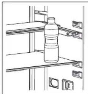 SHARP SJ-BA11DHXWF-EU - Clayette rétractable AdaptiShelf (Dans certains modèles) - 2