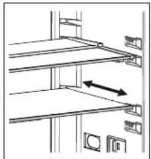 SHARP SJ-BA11DHXWF-EU - Clayette rétractable AdaptiShelf (Dans certains modèles) - 1