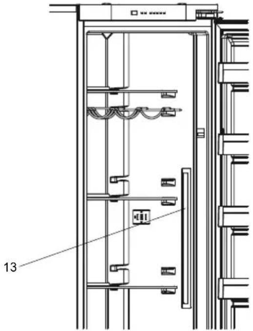 SHARP SJ-LE300E00X-EU - Frischewahlscheibe - 3