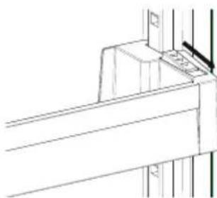 SHARP SJ-BA34CHXIE-EU - Balconnet réglable AdaptiLift (Dans certains modèles) - 1
