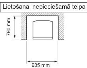 SHARP SJ-XG690M-WH - Uzstādīšana - 2