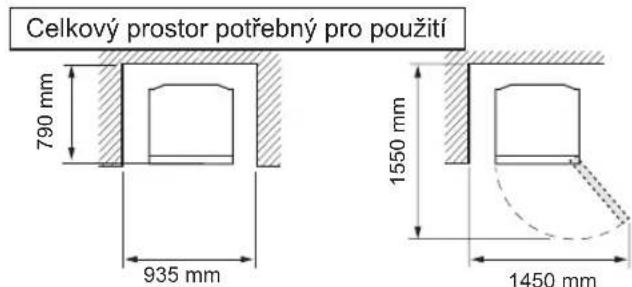 SHARP SJ-XG690M-WH - Při přepravě - 2
