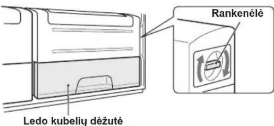 SHARP SJ-XG690M-WH - Ledo kubelių gaminimas - 3