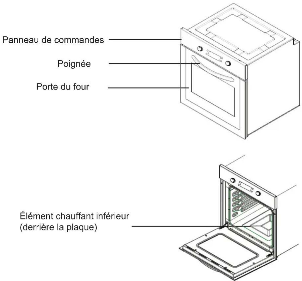 SHARP K-61V28IM1-EU - PRÉSENTATION ET TAILLE DU PRODUIT - 1